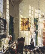 Sir William Orpen The Studio china oil painting artist